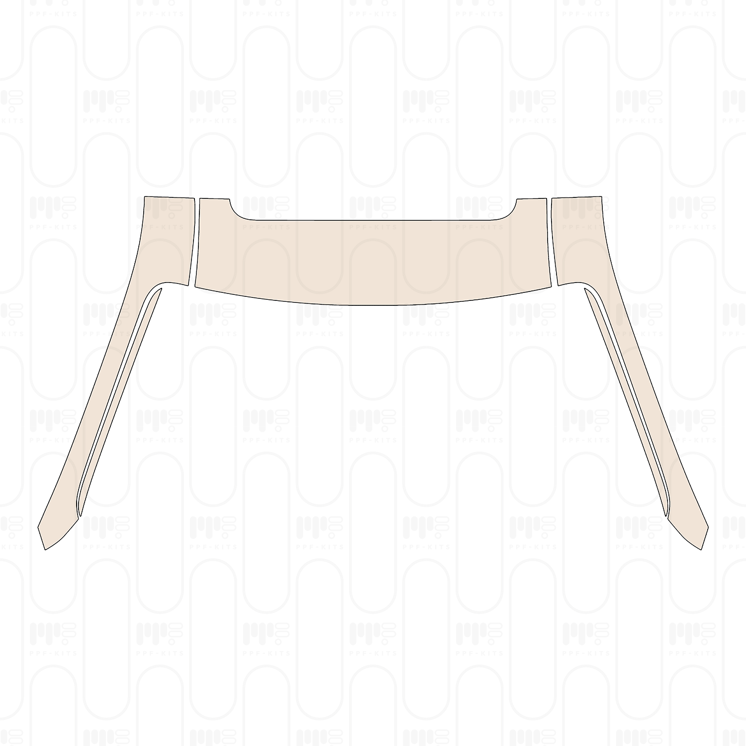 Roof without sunroof