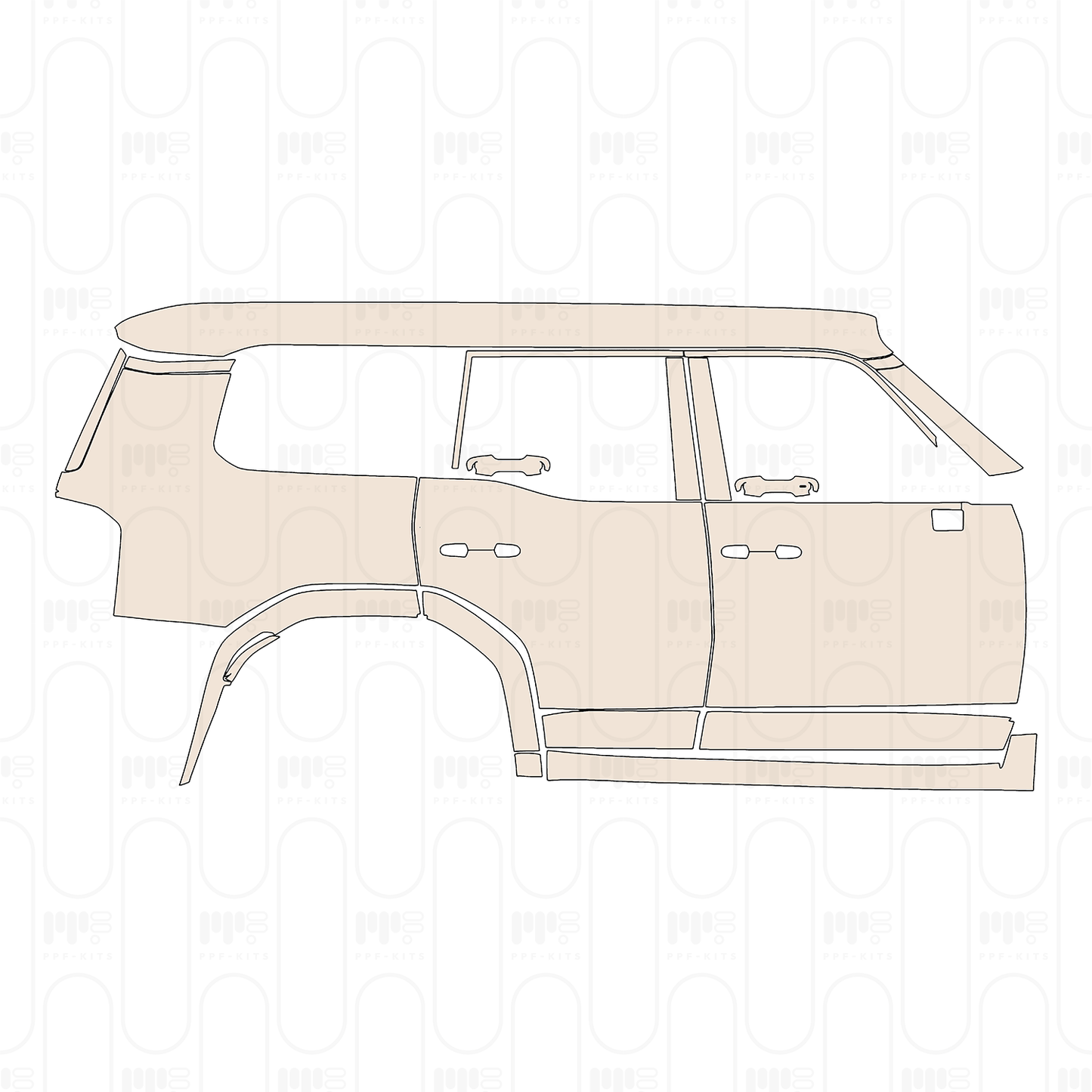 Bumper+Headlamp with offroad design Package