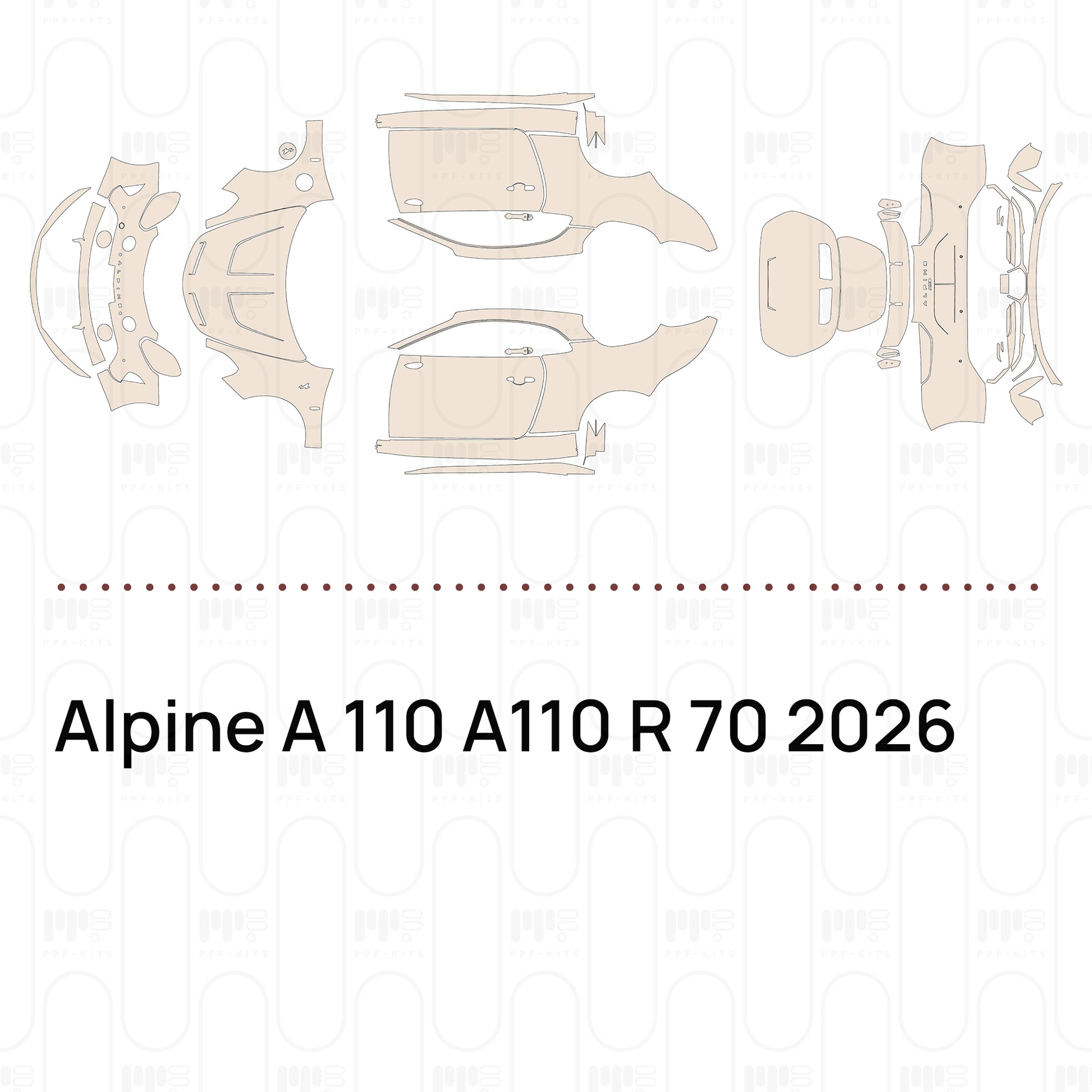 Bumper+Headlamp with 2 PDC (Parking Sensors)