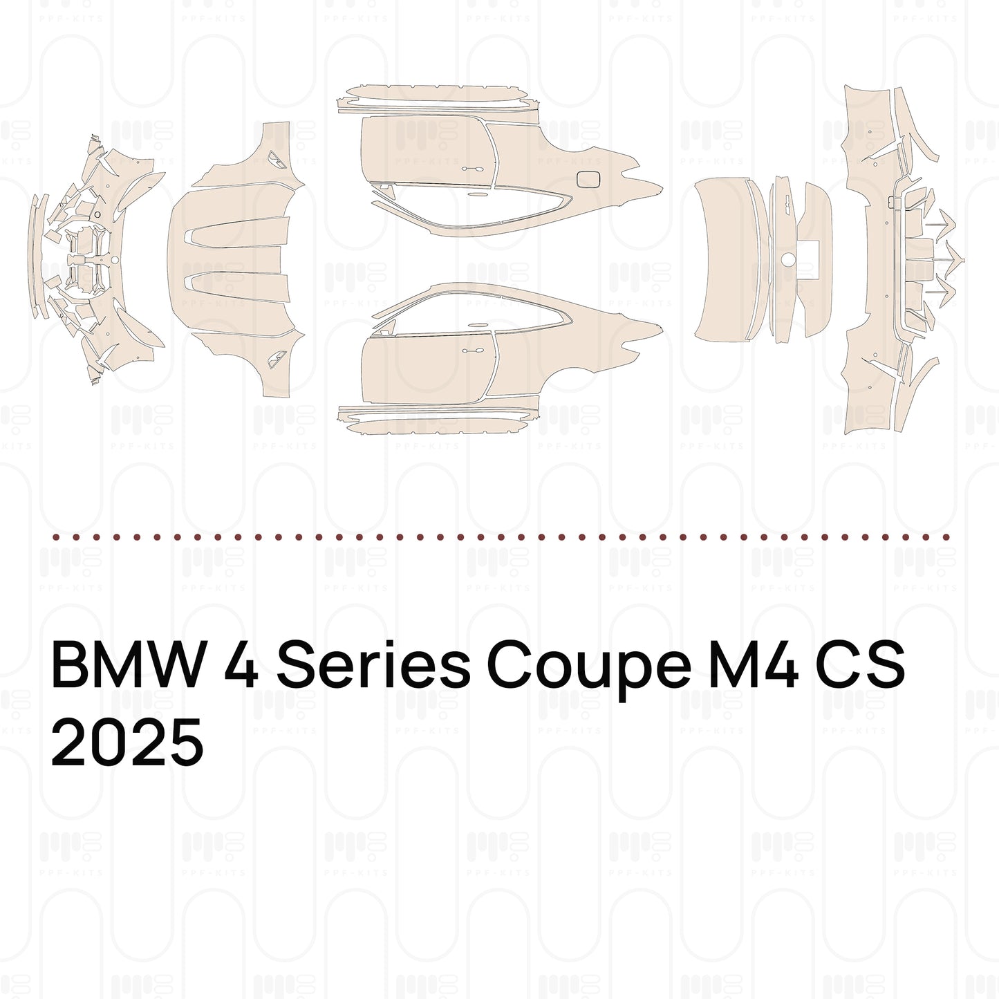 Bumper+Headlamp with 4 PDC (parking sensors), with front camera, without radar sensor