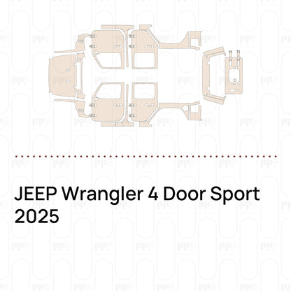 Hood+Fender with "Jeep Wrangler Linlimited" Model Emblem