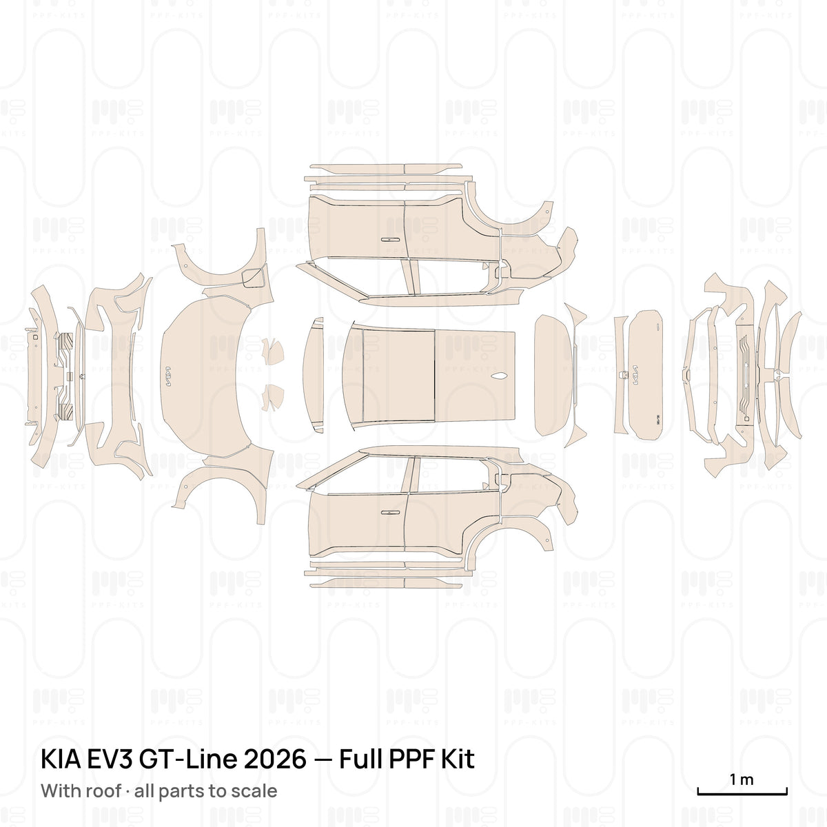 With roof / PPF-Kits PK-G2