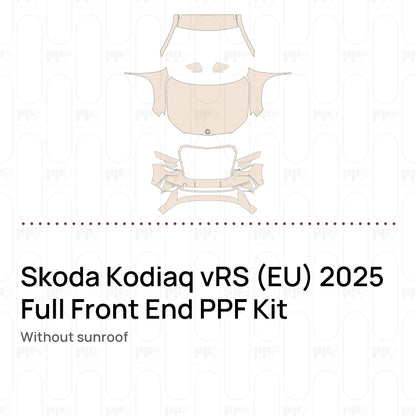 Without sunroof / PPF-Kits PK-G2