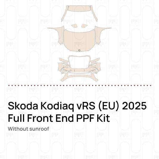 Without sunroof / PPF-Kits PK-G2