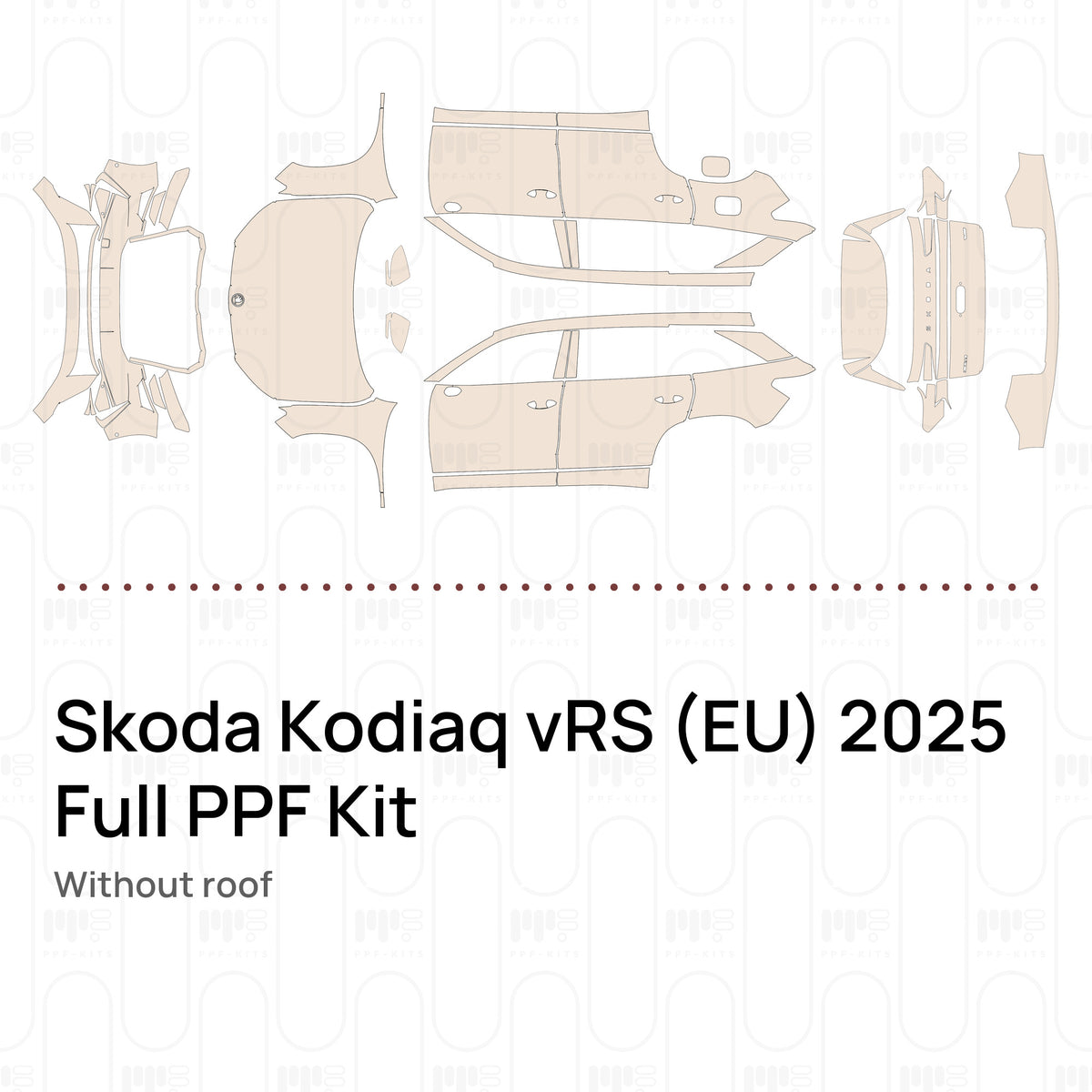 Without roof / PPF-Kits PK-G2