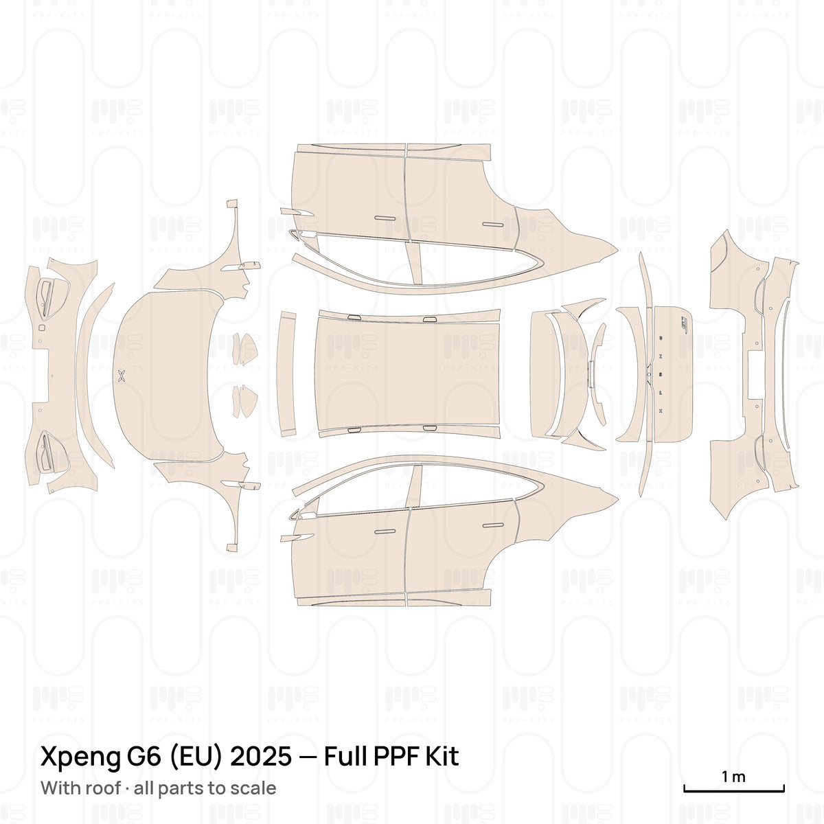 With roof / PPF-Kits PK-G2