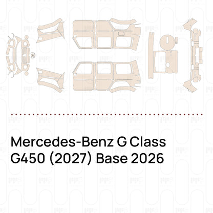 Mercedes-Benz G Class G 580 mit EQ Technologie (2027) Base 2026 – PPF prédécoupé