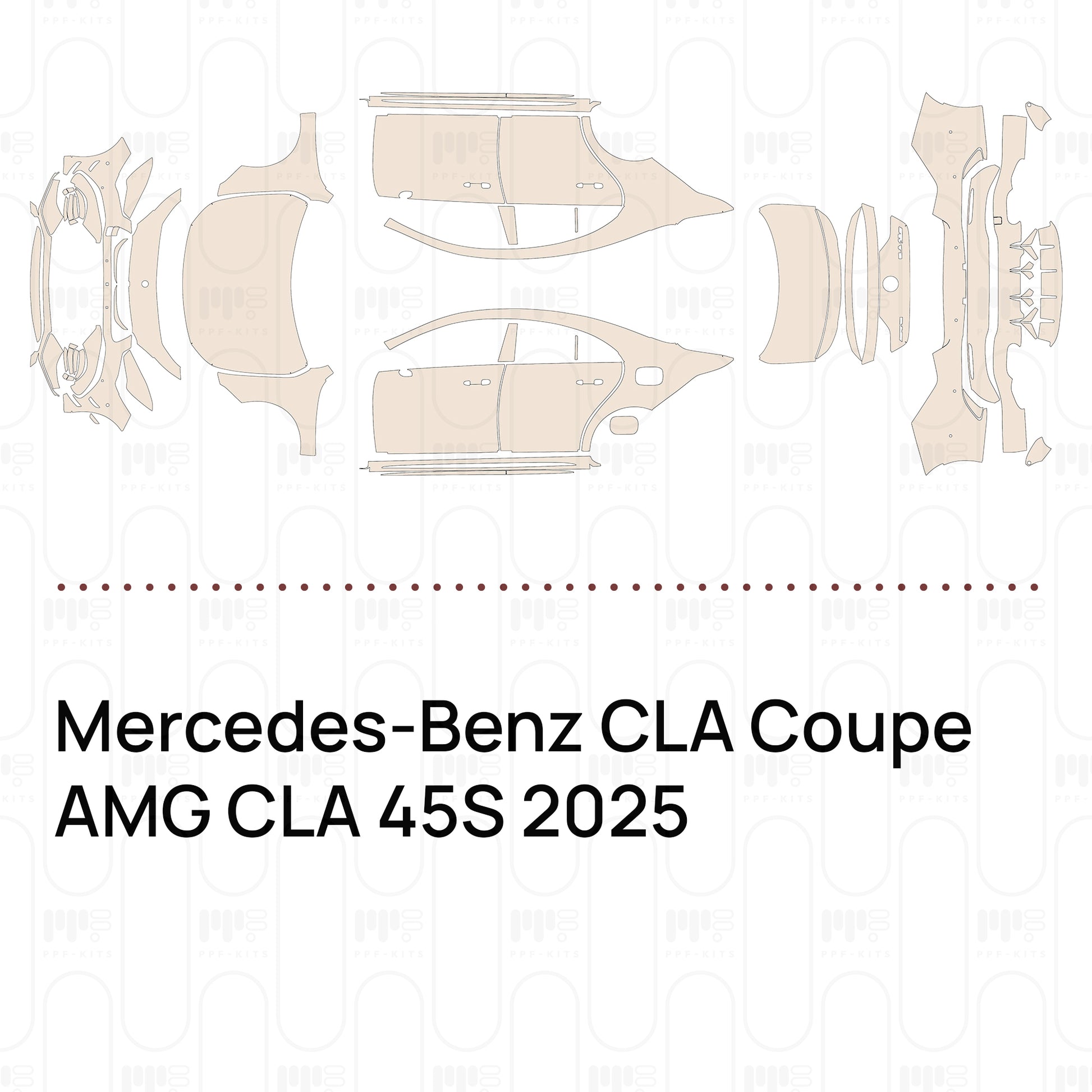 Bumper+Headlamp with aerodynamic Package, with 4 PDC (Parking Sensors)