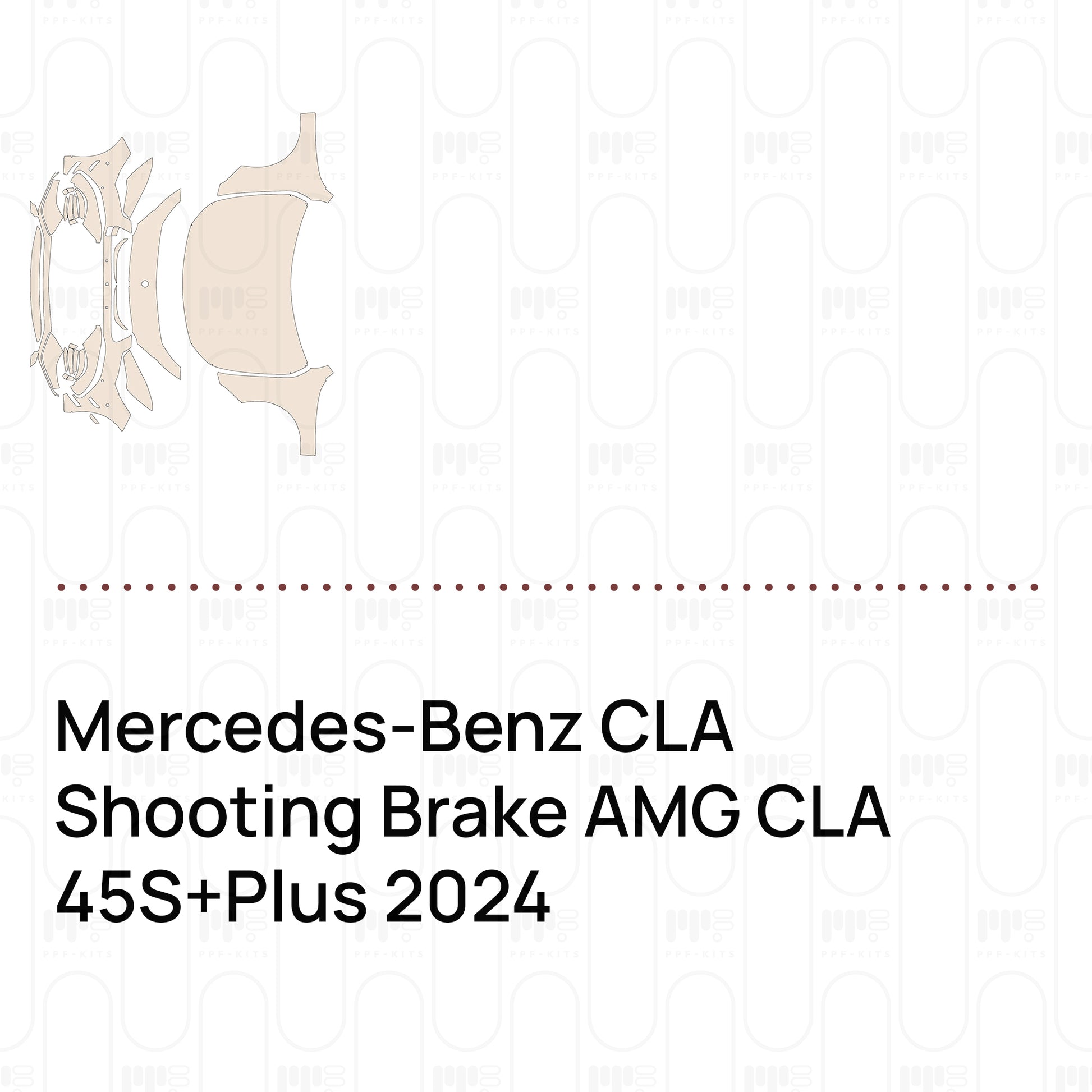 Bumper+Headlamp with aerodynamic Package, with 4 PDC (Parking Sensors)