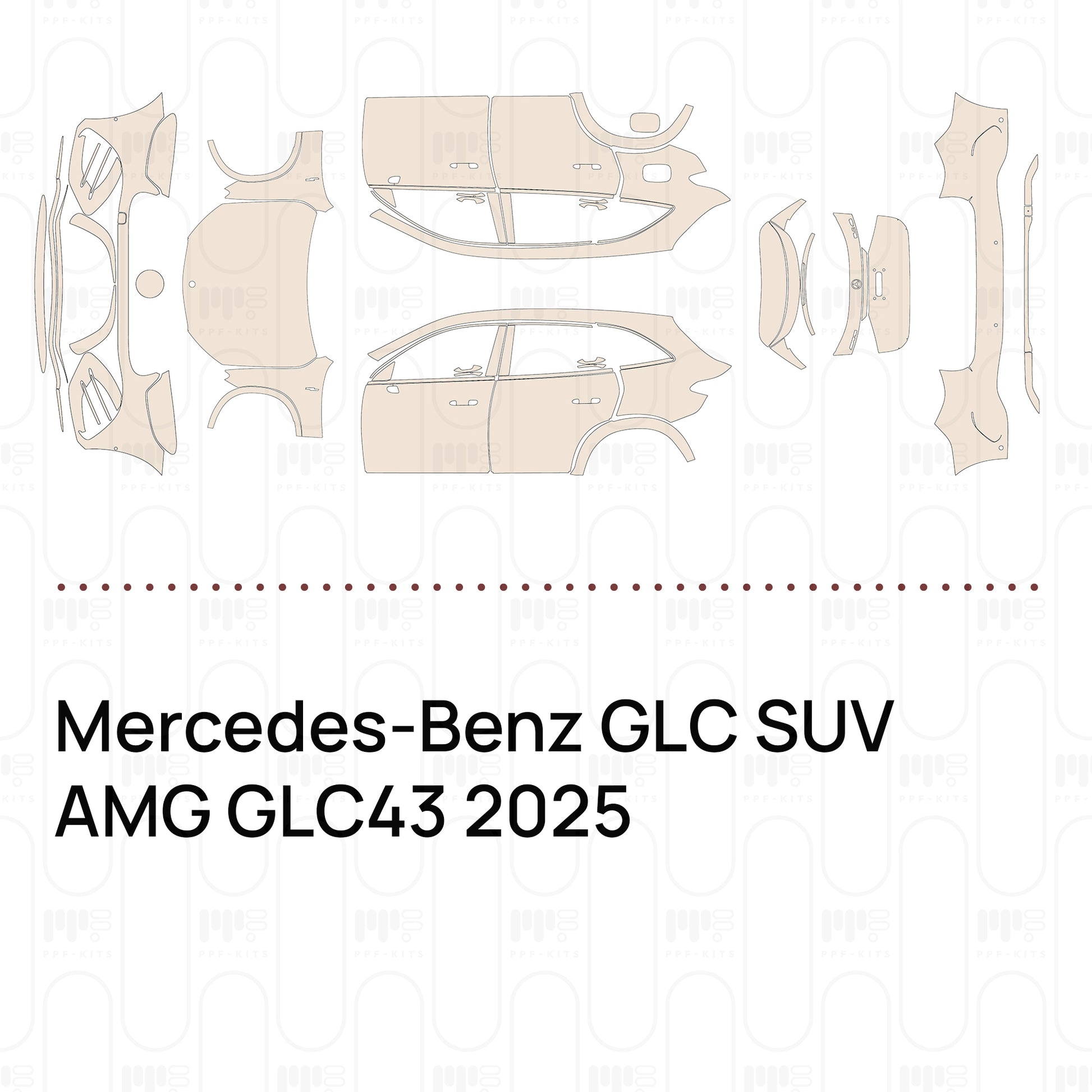 Bumper+Headlamp without AMG Aerodynamics Package, with 2 PDC (Parking Sensors)