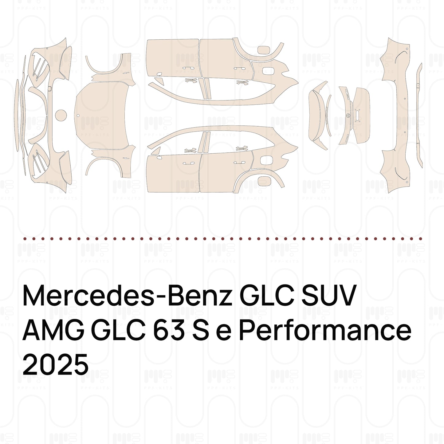 Bumper+Headlamp without AMG Aerodynamics Package, with 2 PDC (Parking Sensors)