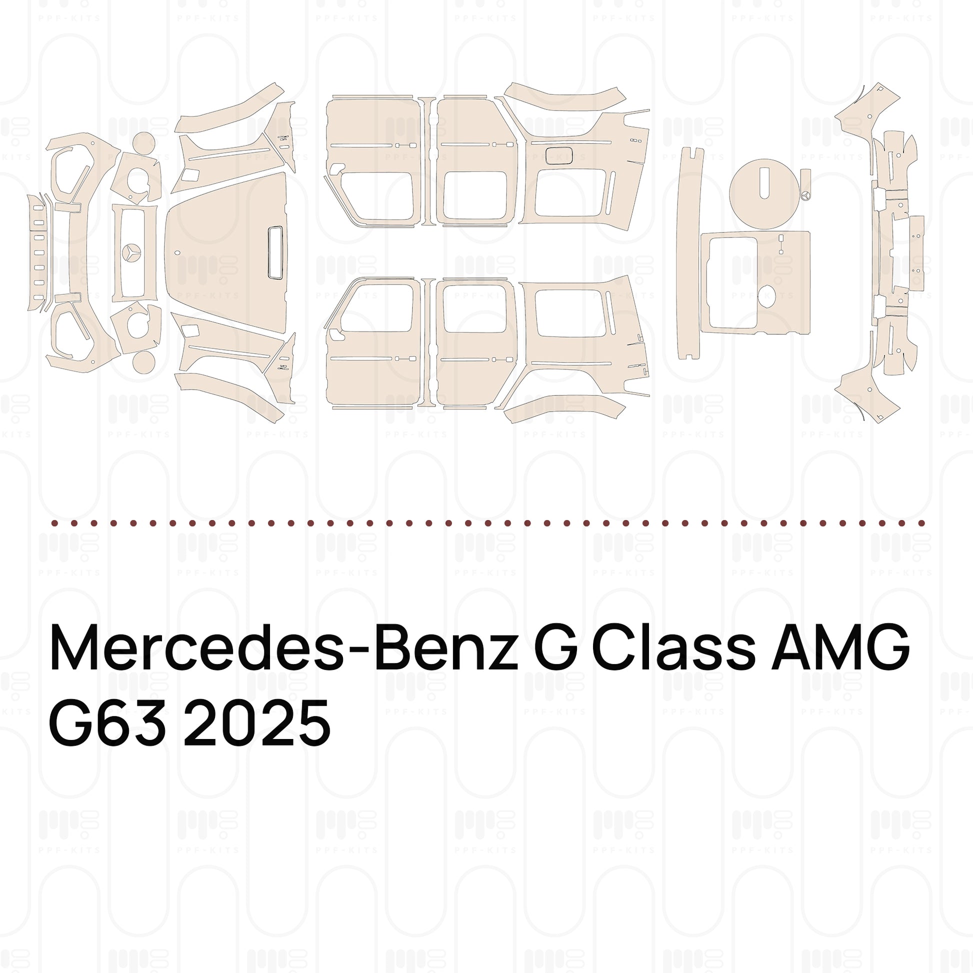 Bumper+Grille+Headlamp with 2 PDC (Parking Sensors)
