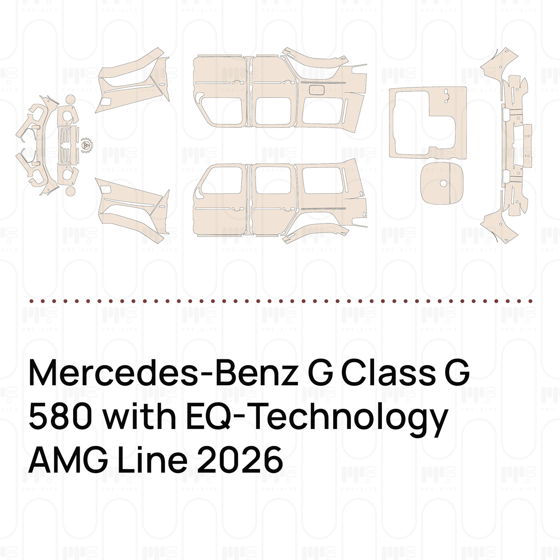 Bumper+Grille+Headlamp with 2 PDC (Parking Sensors)