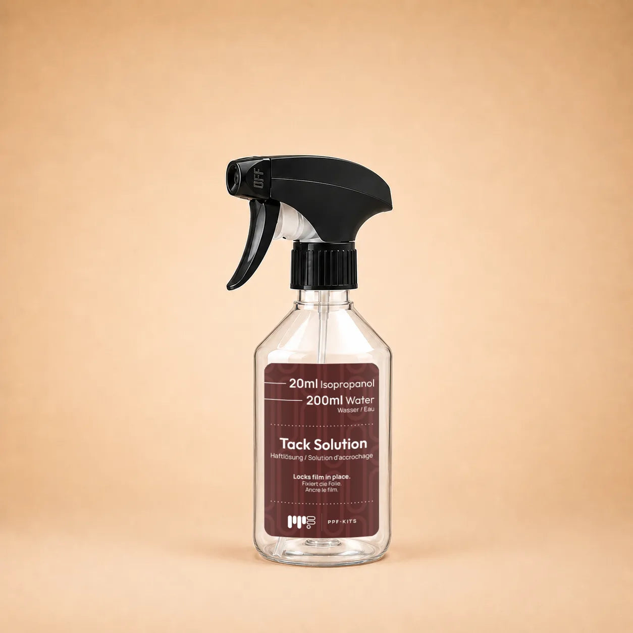 Pre-cut PPF pattern: ProductImageTack - PPF-Kits Tack Solution Bottle