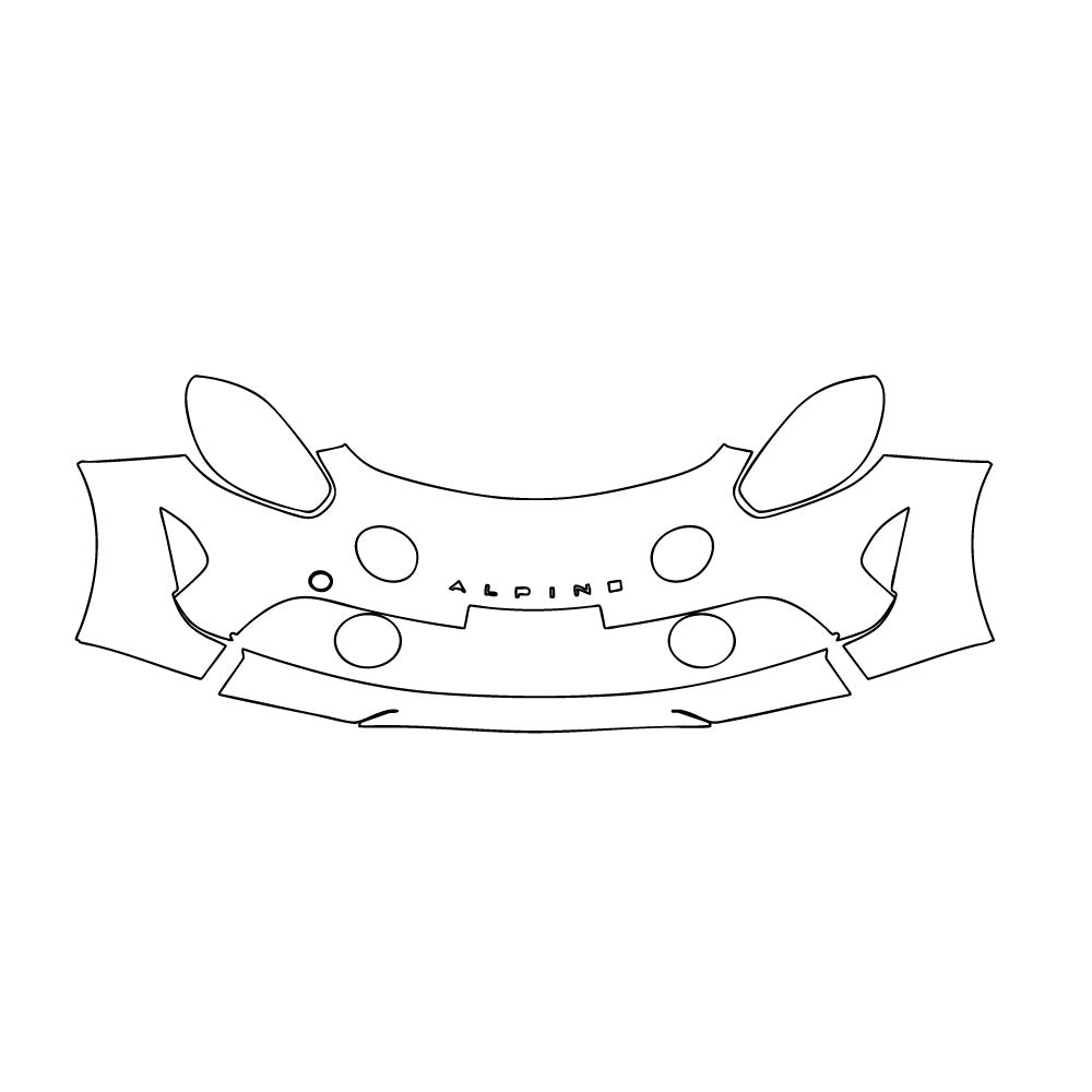 PPF prédécoupé Alpine A 110 2025