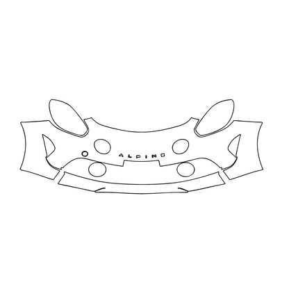 PPF prédécoupé Alpine A 110 2025