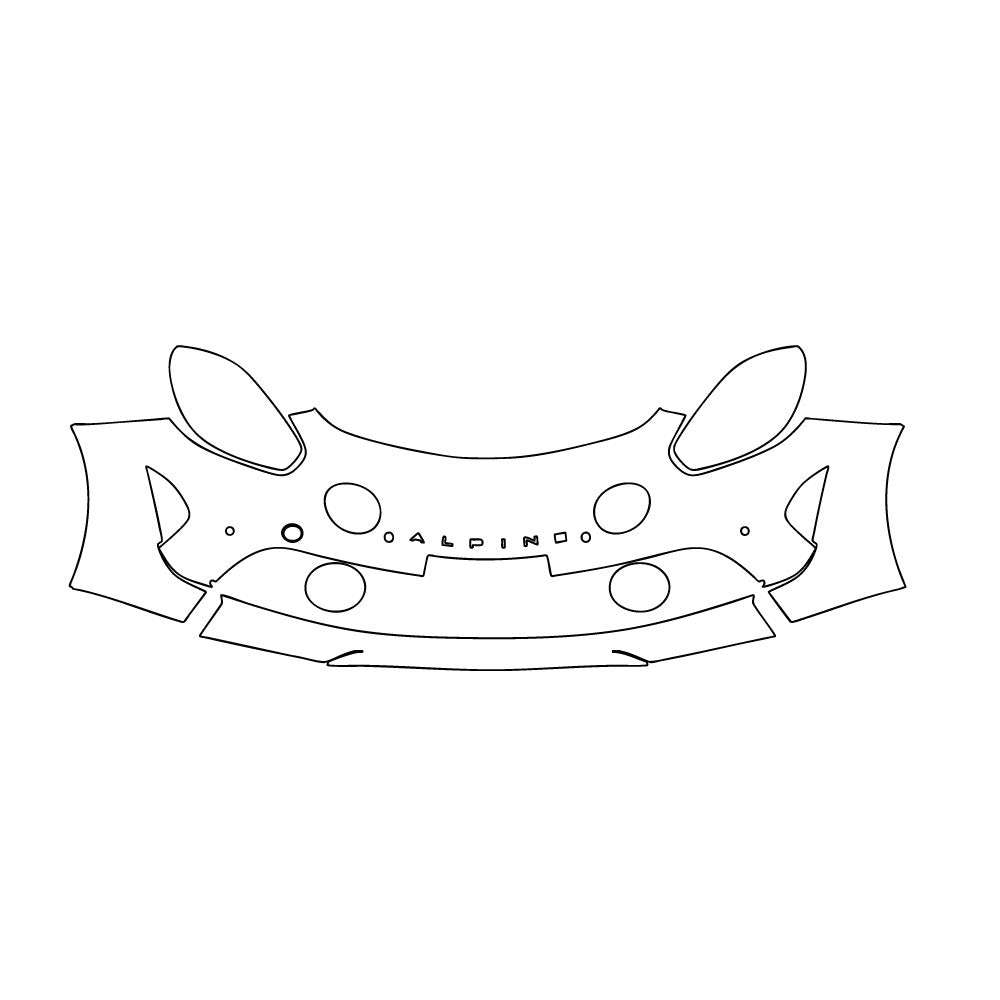 PPF prédécoupé Alpine A 110 GT 2025