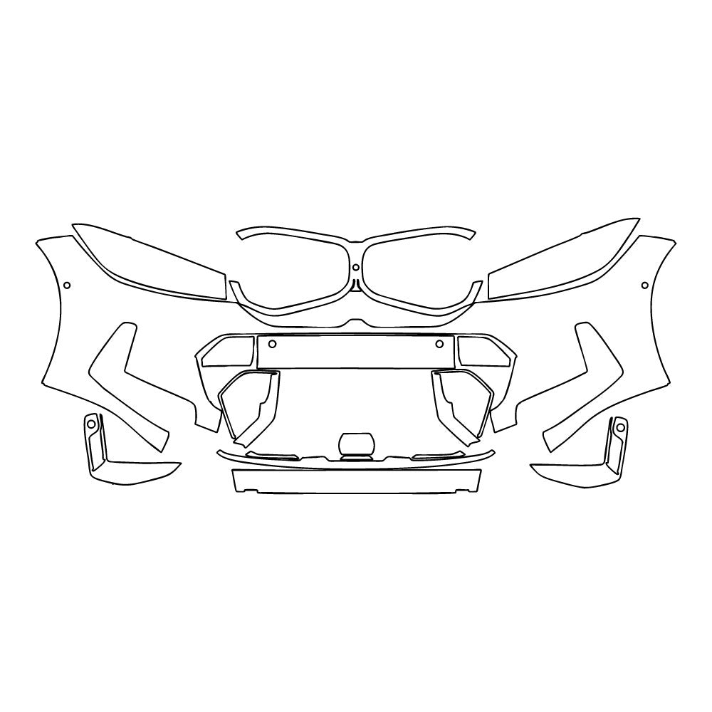 PPF prédécoupé BMW 3 Series Touring Wagen M340i 2025