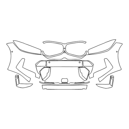 PPF prédécoupé BMW 3 Series Touring Wagen M340i 2025