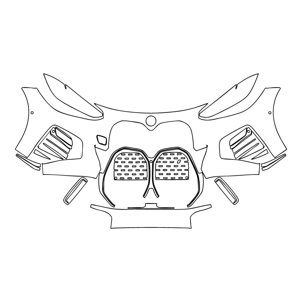 PPF prédécoupé BMW i4 M Sport 2025