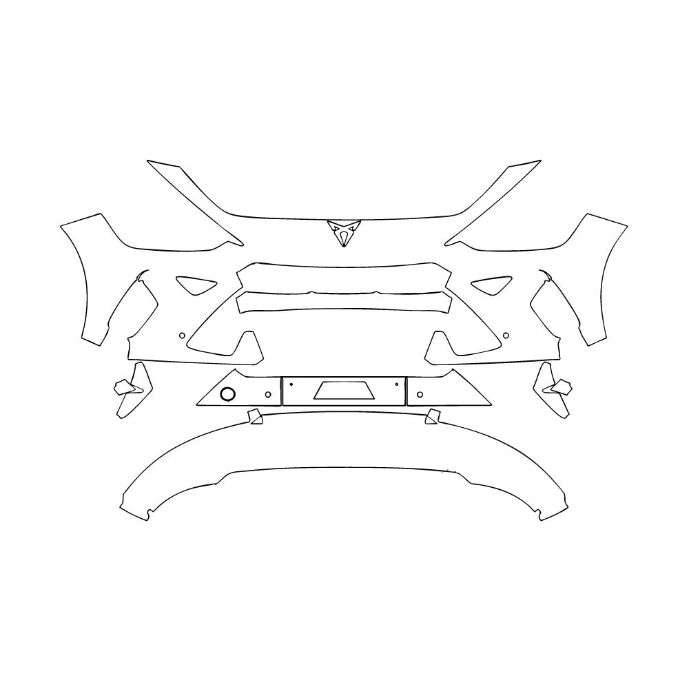 PPF prédécoupé Cupra Formentor 2025