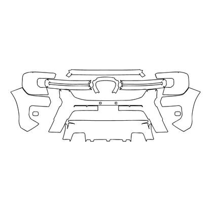 PPF prédécoupé Ford Ranger (EU) Wildtrak 2024