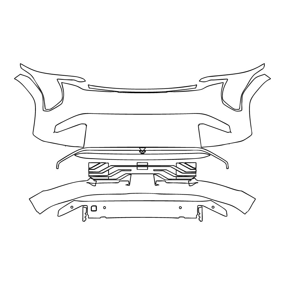 PPF prédécoupé KIA EV3 GT-Line 2025