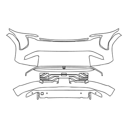 PPF prédécoupé KIA EV3 GT-Line 2025