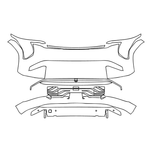 PPF prédécoupé KIA EV3 GT-Line 2025