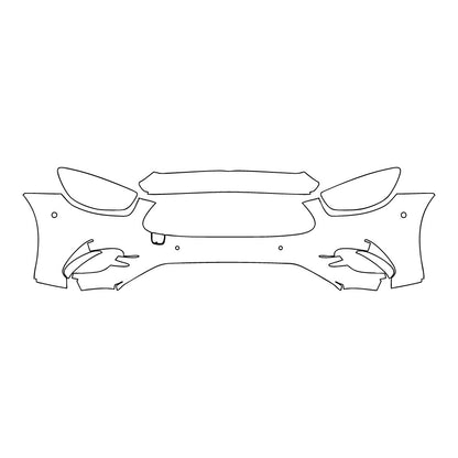 PPF prédécoupé Mercedes-Benz E Class Coupe AMG Line 2023