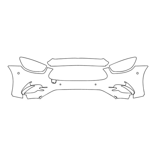 PPF prédécoupé Mercedes-Benz E Class Coupe AMG Line 2023