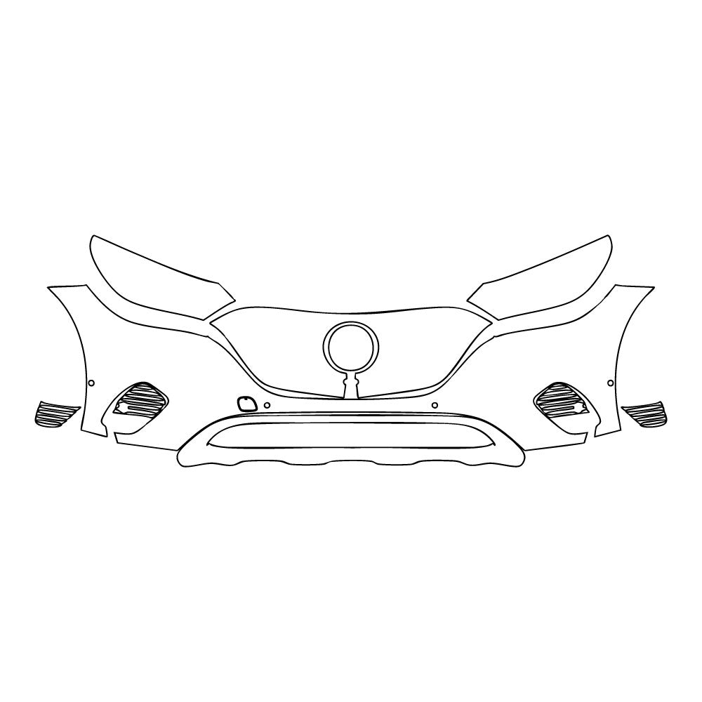 PPF prédécoupé Mercedes-Benz EQE SUV Base 2025