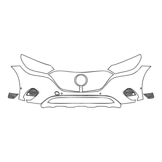 PPF prédécoupé Mercedes-Benz EQE SUV Base 2025