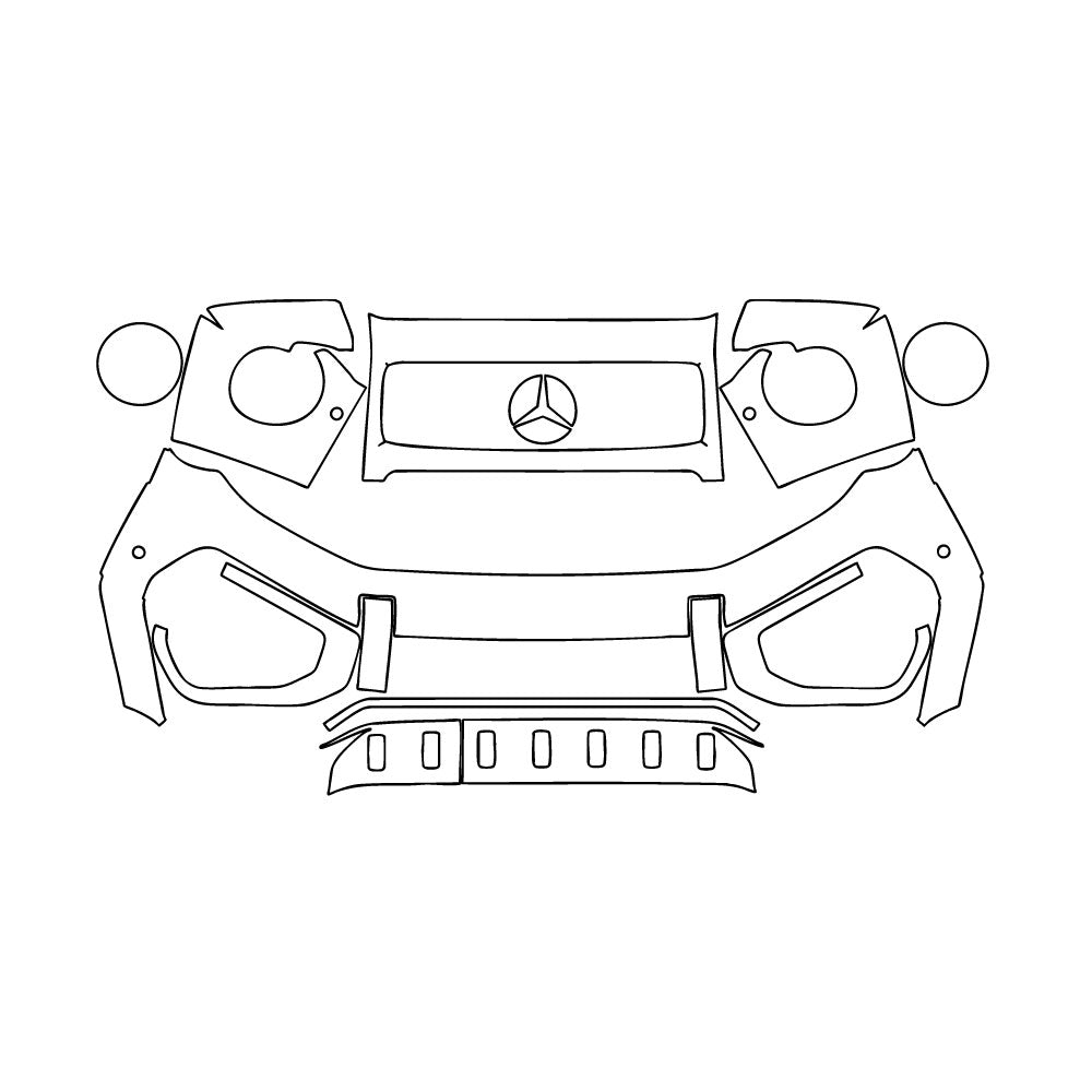 PPF prédécoupé Mercedes-Benz G Class AMG G63 2025