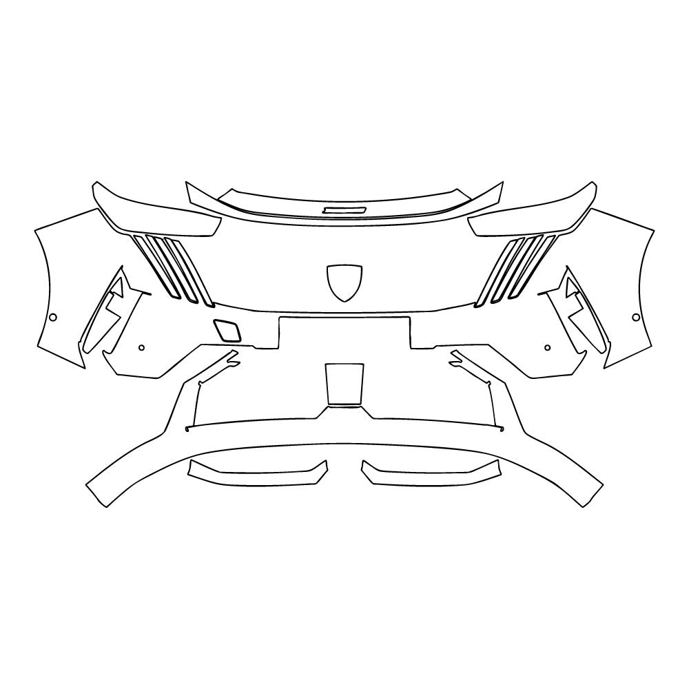 PPF prédécoupé Peugeot E-3008 (EU) Allure 2025