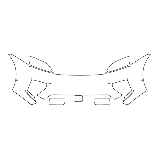 PPF prédécoupé Porsche Macan Electric 4 2025