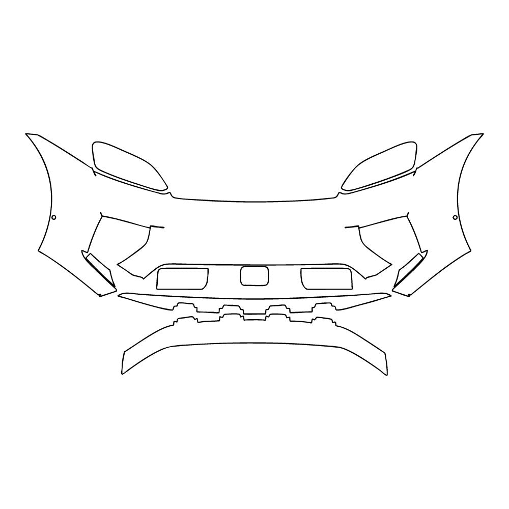 PPF prédécoupé Porsche Macan Electric Base 2025