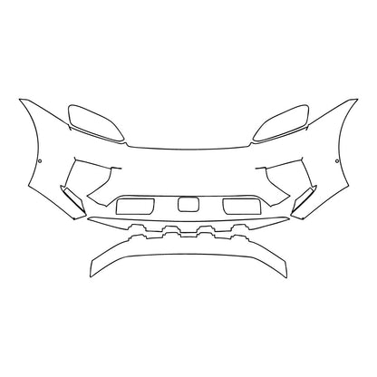 PPF prédécoupé Porsche Macan Electric Base 2025