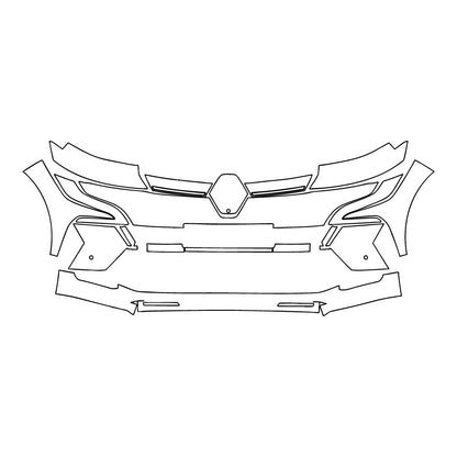 PPF prédécoupé Renault Megane E-Tech 2025