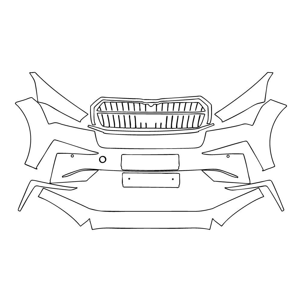 PPF prédécoupé Skoda Enyaq iV (EU) Luxury 2025
