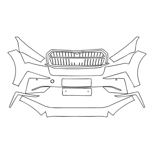 PPF prédécoupé Skoda Enyaq iV (EU) Luxury 2025