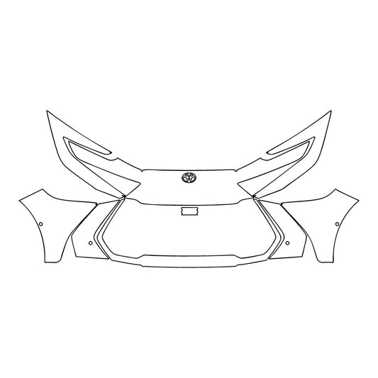 PPF prédécoupé Toyota C-HR PHEV (EU) 2025