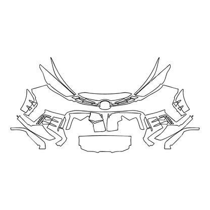 PPF prédécoupé Toyota GR Yaris 2025