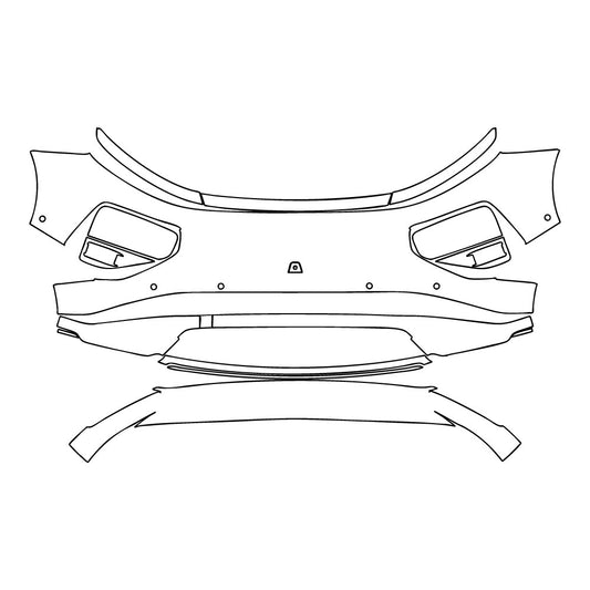 PPF prédécoupé Xpeng G9 2025