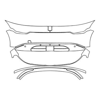 PPF prédécoupé Zeekr 7X 2025