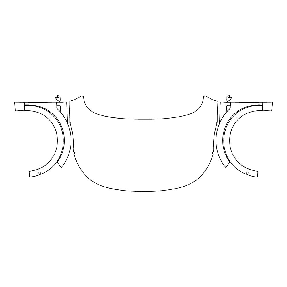 PPF prédécoupé Zeekr 7X 2025