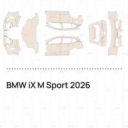 PPF prédécoupé BMW iX M Sport 2026