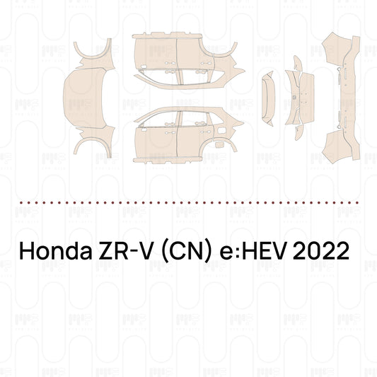 PPF prédécoupé Honda ZR-V (CN) e:HEV 2022