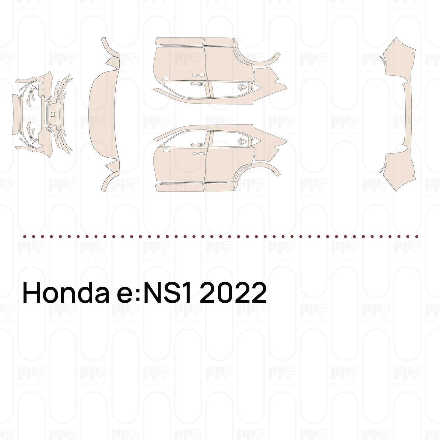 PPF prédécoupé Honda e:NS1 2022