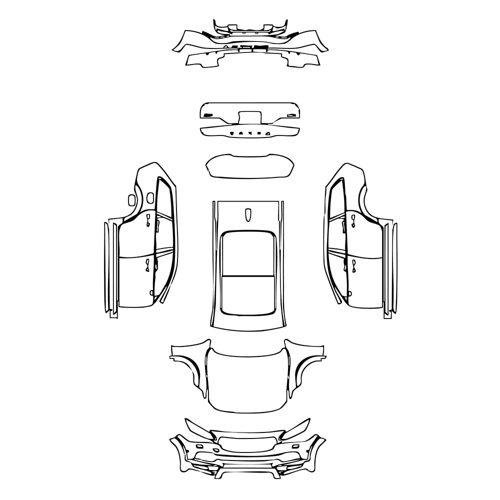 Pre-Cut PPF Volvo V90  Cross Country 2021 - PPF-Kits